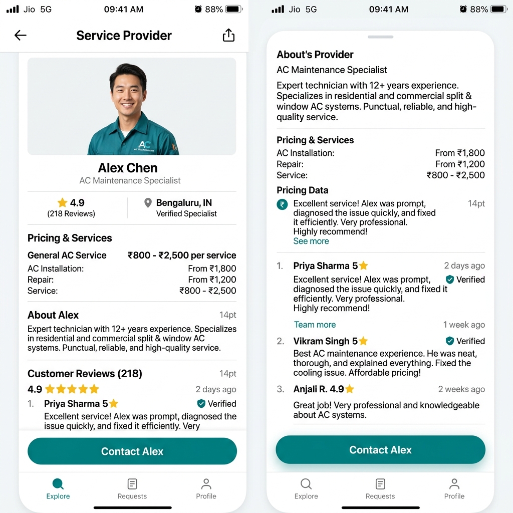Provider Profile