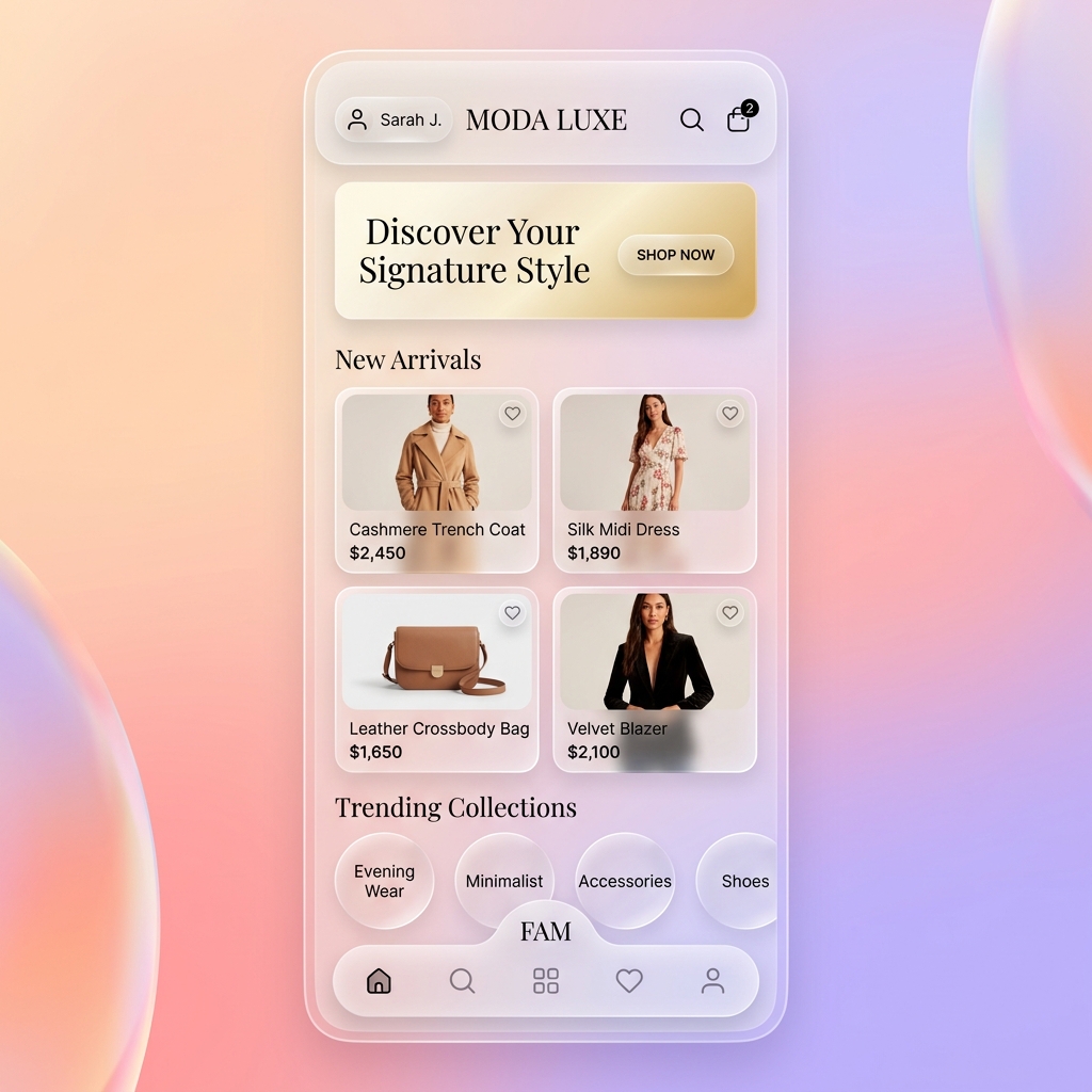 E-Commerce Storefront Screenshot